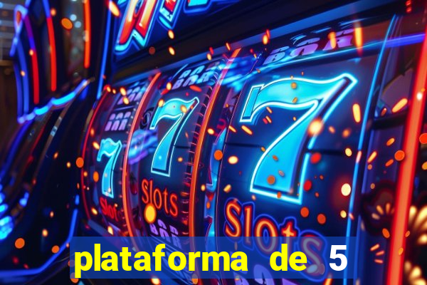 plataforma de 5 reais fortune tiger